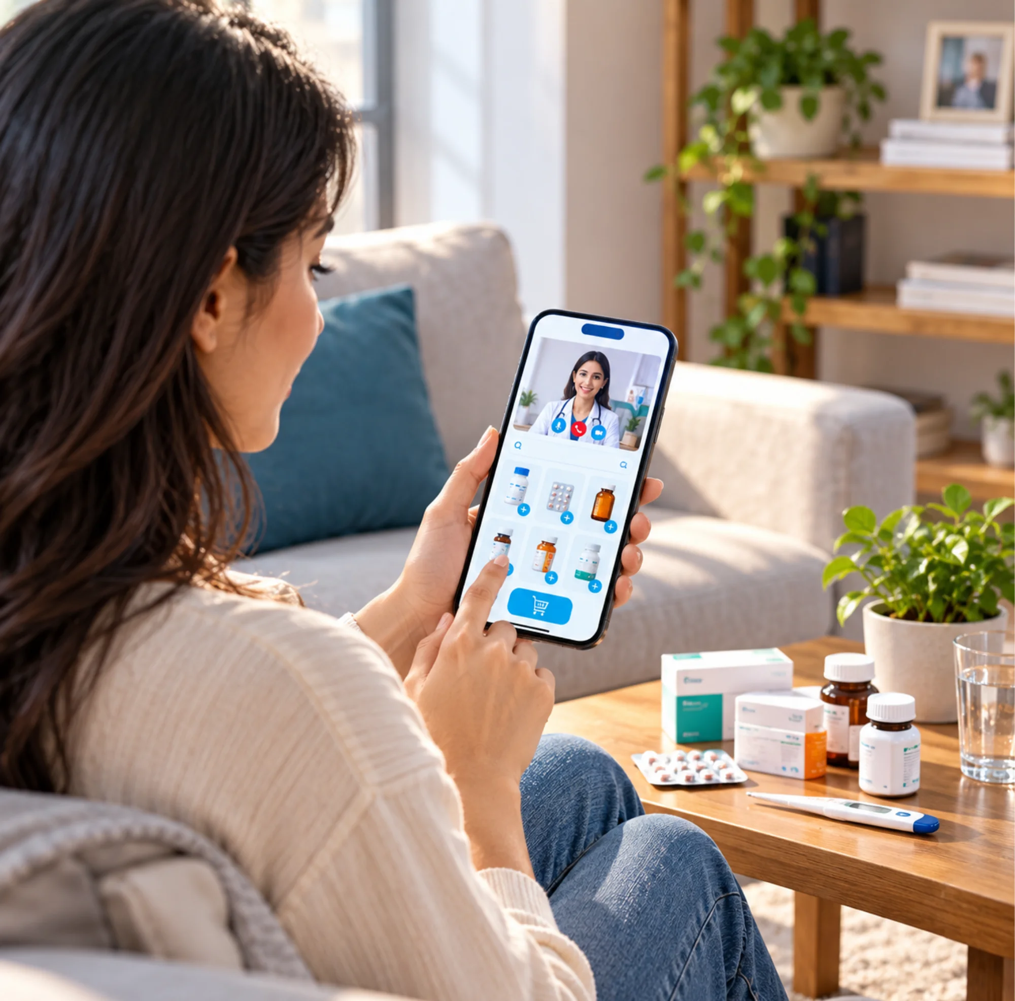 Online Pharmacy with Telemedicine